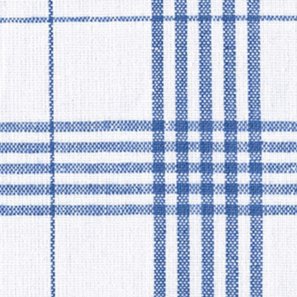 Geschirrtuch Klassik Azur (Blau) – 50 x 70 cm | 100% Baumwolle | Gastronomiequalität