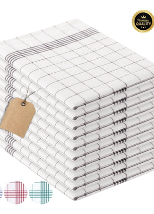 Geschirrtuch Klassik Anthrazit – 50 x 70 cm | 100% Baumwolle | Gastronomiequalität