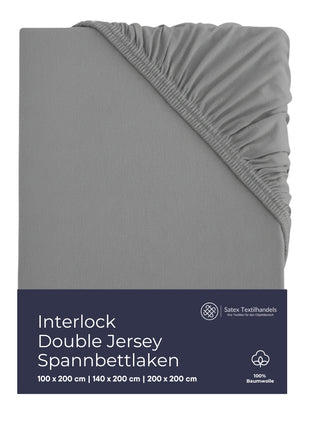 Homeable Interlock Double Jersey Spannbettlaken