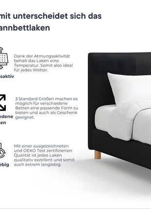 Homeable Interlock Double Jersey Spannbettlaken