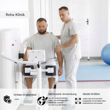 Patientenhemden - TB 200 (Bedruckt), XL, Standard (1 Bändchen)