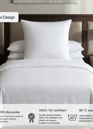 Mikrofaser Bettwäsche Set  - 135x200 cm + 80x80 cm