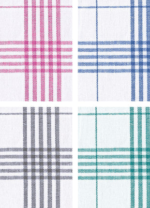 Geschirrtuch Klassik Azur (Blau) – 50 x 70 cm | 100% Baumwolle | Gastronomiequalität