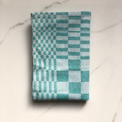 Grubentuch TEAL - 100% Baumwolle