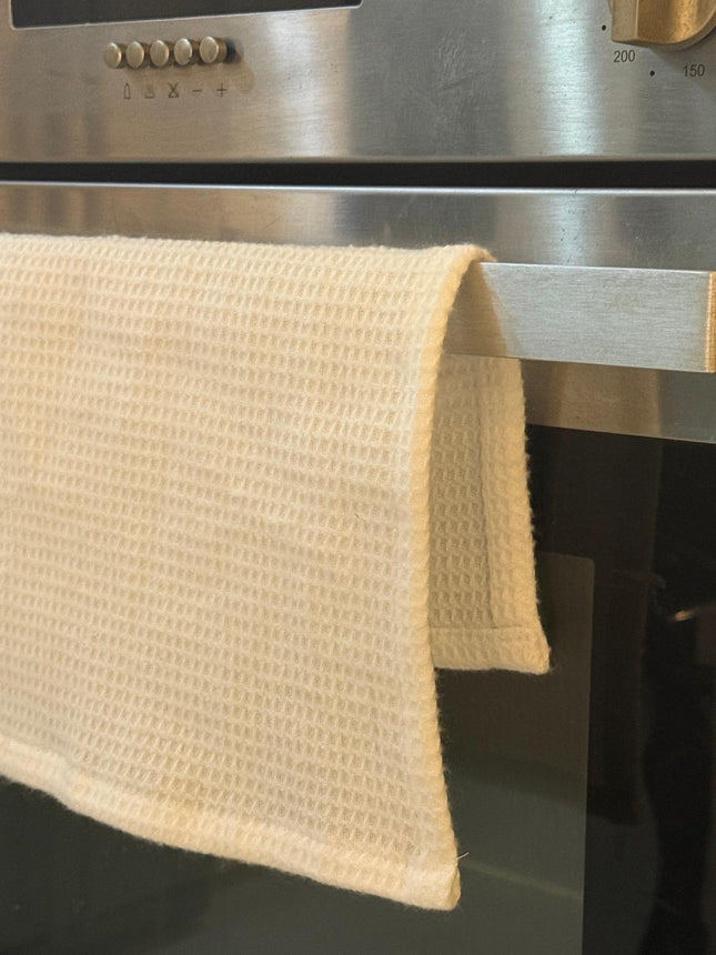 Waffel Pique Küchentuch 3er set 35 x 35 cm